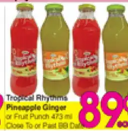 Danforth Food Market Tropical Rhythms Pineapple Ginger or Fruit Punch offer