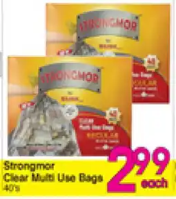 Danforth Food Market Strongmor Clear Multi Use Bags offer