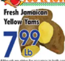 Danforth Food Market Fresh Jamaican Yellow Yams offer