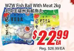 WinCo Food Mart WZW Fish Ball With Meat offer