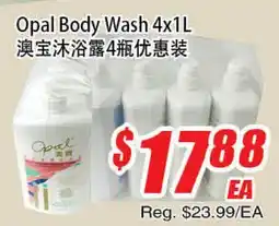 WinCo Food Mart Opal Body Wash offer