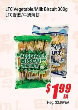 WinCo Food Mart LTC Vegetable/Milk Biscuit offer