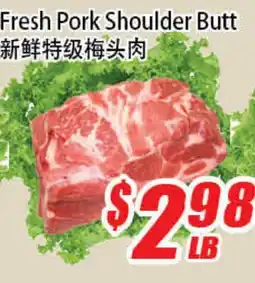WinCo Food Mart Fresh Pork Shoulder Butt offer