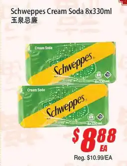 WinCo Food Mart Schweppes Cream Soda offer