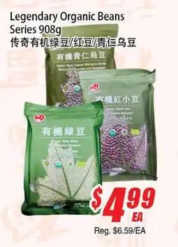 WinCo Food Mart Legendary Organic Beans Series offer