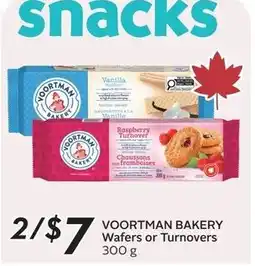 Sobeys Voortman bakery wafers or turnovers offer