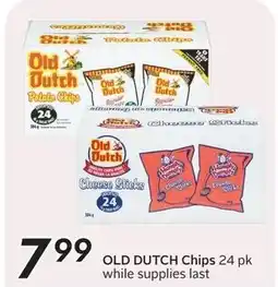 Sobeys OLD DUTCH Chips offer