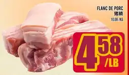 Marché Lian Tai FLANC DE PORC offer