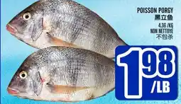 Marché Lian Tai POISSON PORGY offer