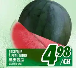 Marché Lian Tai PASTÈQUE À PEAU NOIRE offer