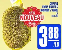 Marché Lian Tai DURIAN FRAIS ENTIERS offer