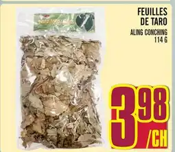 Marché Lian Tai FEUILLES DE TARO offer