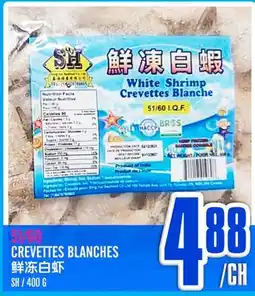 Marché Lian Tai CREVETTES BLANCHES offer