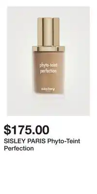 Holt Renfrew SISLEY PARIS Phyto-Teint Perfection offer