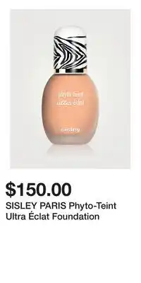 Holt Renfrew SISLEY PARIS Phyto-Teint Ultra Éclat Foundation offer
