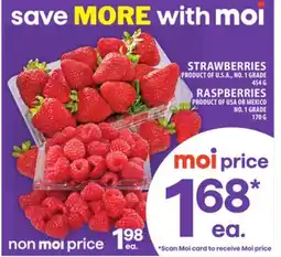 Food Basics STRAWBERRIES RASPBERRIES offer