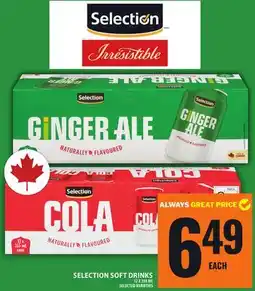 Food Basics SELECTION SOFT DRINKS offer