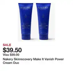 TSC Stores Nakery Skinrecovery Make It Vanish Power Cream Duo offer