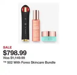 TSC Stores 502 With Foreo Skincare Bundle offer