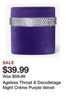 TSC Stores Ageless Throat & Decolletage Night Crème Purple Velvet offer