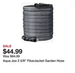 TSC Stores Aqua Joe 2 5/8 FiberJacket Garden Hose offer
