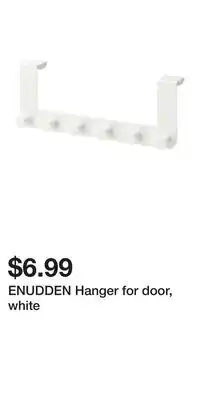 IKEA ENUDDEN Hanger for door, white offer