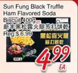 Foody Mart Sun Fung Black Truffle Ham Flavored Soda Biscuit offer