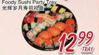 Foody Mart Foody Sushi Party Tray offer