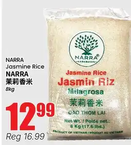 Btrust Supermarket NARRA Jasmine Rice offer