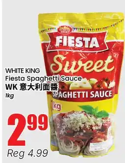 Btrust Supermarket WHITE KING Fiesta Spaghetti Sauce offer