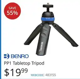 Vistek PP1 Tabletop Tripod offer