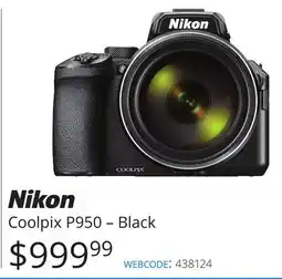 Vistek Nikon Coolpix P950 - Black offer