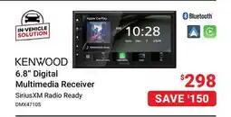 Visions Electronics KENWOOD 6.8 Digital Multimedia Receiver offer