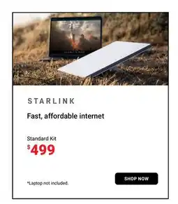 Visions Electronics STARLINK offer