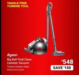 Visions Electronics Dyson Big Ball Total Clean Canister Vacuum offer