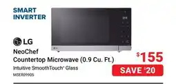 Visions Electronics LG NeoChef Countertop Microwave (0.9 Cu. Ft.) offer