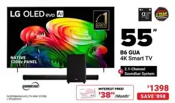 Visions Electronics LG OLED evo A1 55 B6 GUA 4K Smart TV offer