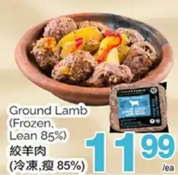 T&T Supermarket GROUND LAMB offer