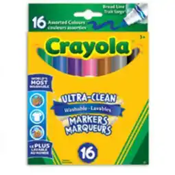 Staples Crayola Washable Markers Collection offer