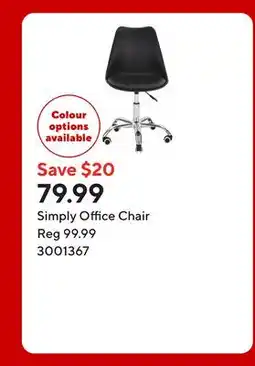 Staples Simply Office Chair offer