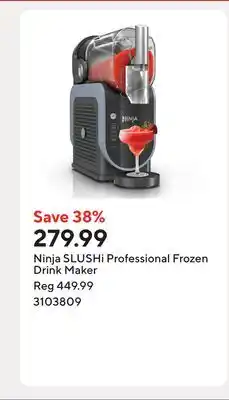 Staples Ninja SLUSHi Professional Frozen Drink Maker offer