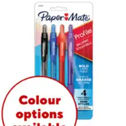 Staples Paper Mate Profile Ballpoint Pens, 1.4mm offer