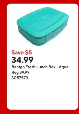 Staples Bentgo Fresh Lunch Box - Aqua offer