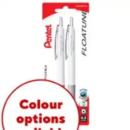 Staples Pentel Floatune Retractable Advanced Rollerball Pens offer
