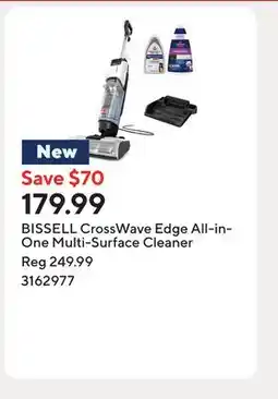 Staples BISSELL CrossWave Edge All-in-One Multi-Surface Cleaner offer