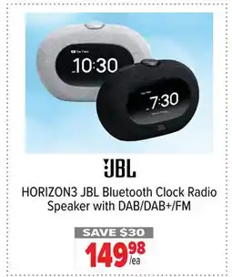 2001 Audio Video HORIZON3 JBL Bluetooth Clock Radio Speaker with DAB/DAB+/FM offer