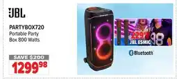 2001 Audio Video PARTYBOX720 JBL Portable Party Box 800 Watts offer