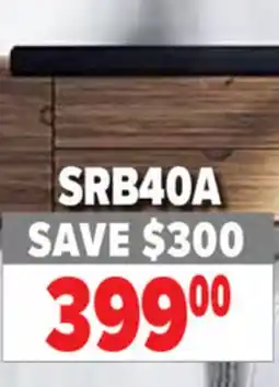2001 Audio Video SRB40A YAMAHA SOUND BARS Immersive & Flexible Real Surround Sound offer