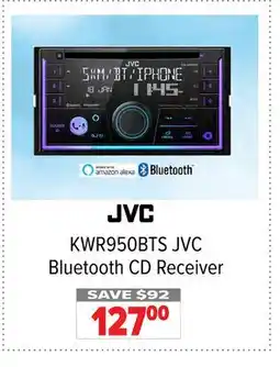 2001 Audio Video KWR950BTS JVC Bluetooth CD Receiver offer