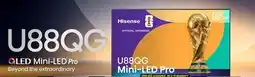 2001 Audio Video U88QG 55 Hisense Mini-LED Pro offer
